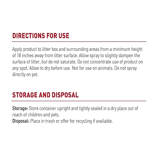 Nature's Miracle Cat Litter Box Odor Destroyer 709ml