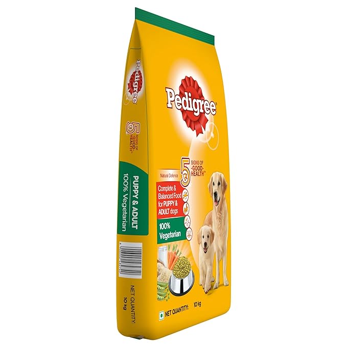 Pedigree Vegetarian & Sustainable Dry Food For Adult Dogs & Puppy 2.8kg