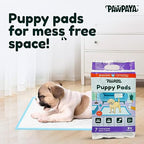 Pawpaya Training Pads Leak-Proof Ultra Absorbent for Dogs and Puppies