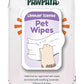 Pawpaya Lavender Scented Pet Wipes For Dogs & Cats 100 Pull