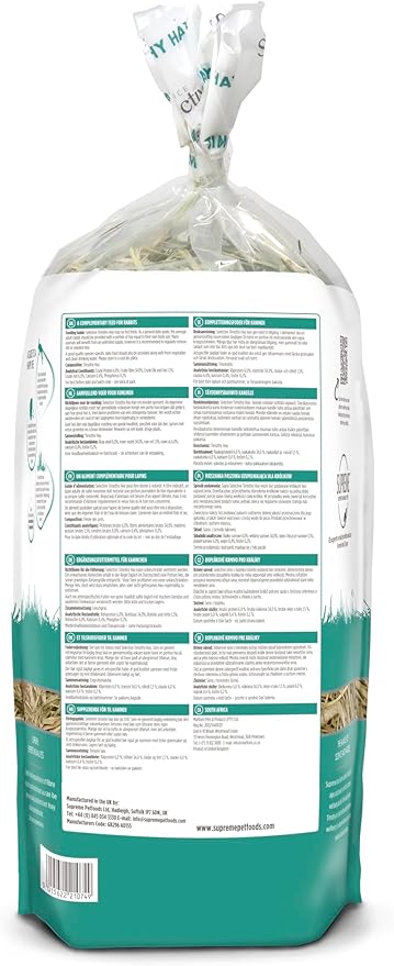 Science Selective Timothy Hay for Rabbits and Guniea Pigs 400g