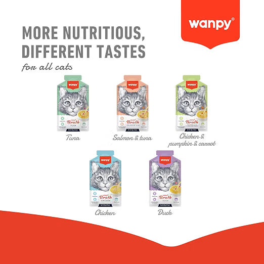 Wanpy Tuna Meat Broth for All Cats 50g