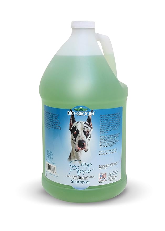Bio-Groom Crisp Apple Vegan & Cruelty-free Natural Scent Shampoo for Dog 3.8litre