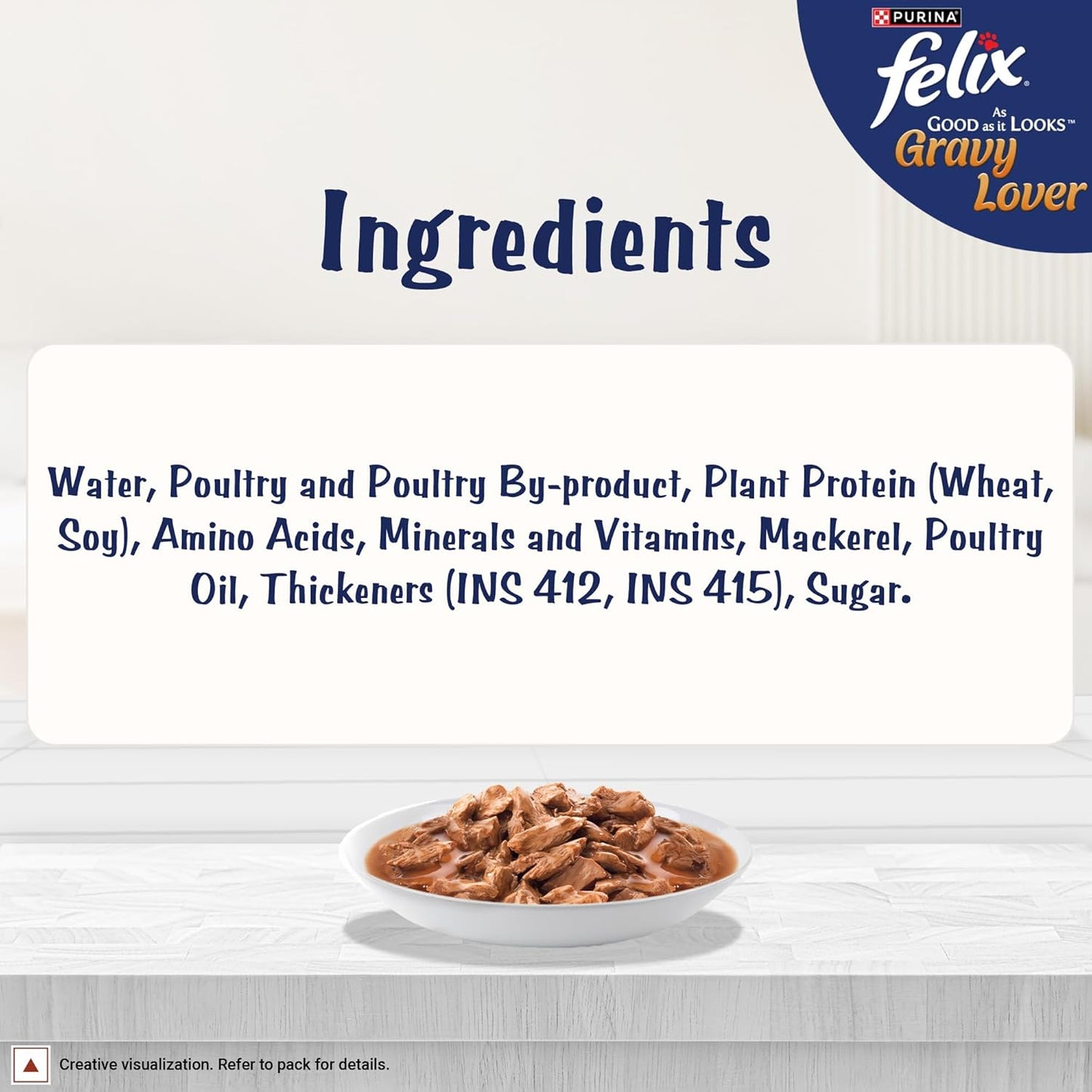 Purina Felix with Mackerel in Xtra Gravy Wet Cat Food 85g