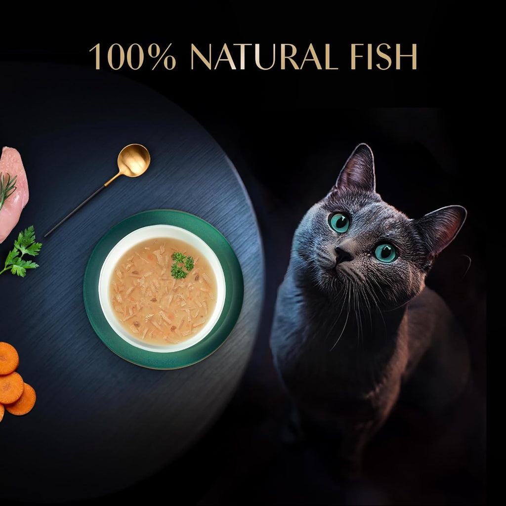 Sheba Soup With Tuna Wet Food For Cat 40gm x 4pcs