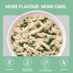 Schesir Nature For Dogs Chicken & Rice with Spinach in Jelly Wet Dog Food 285g