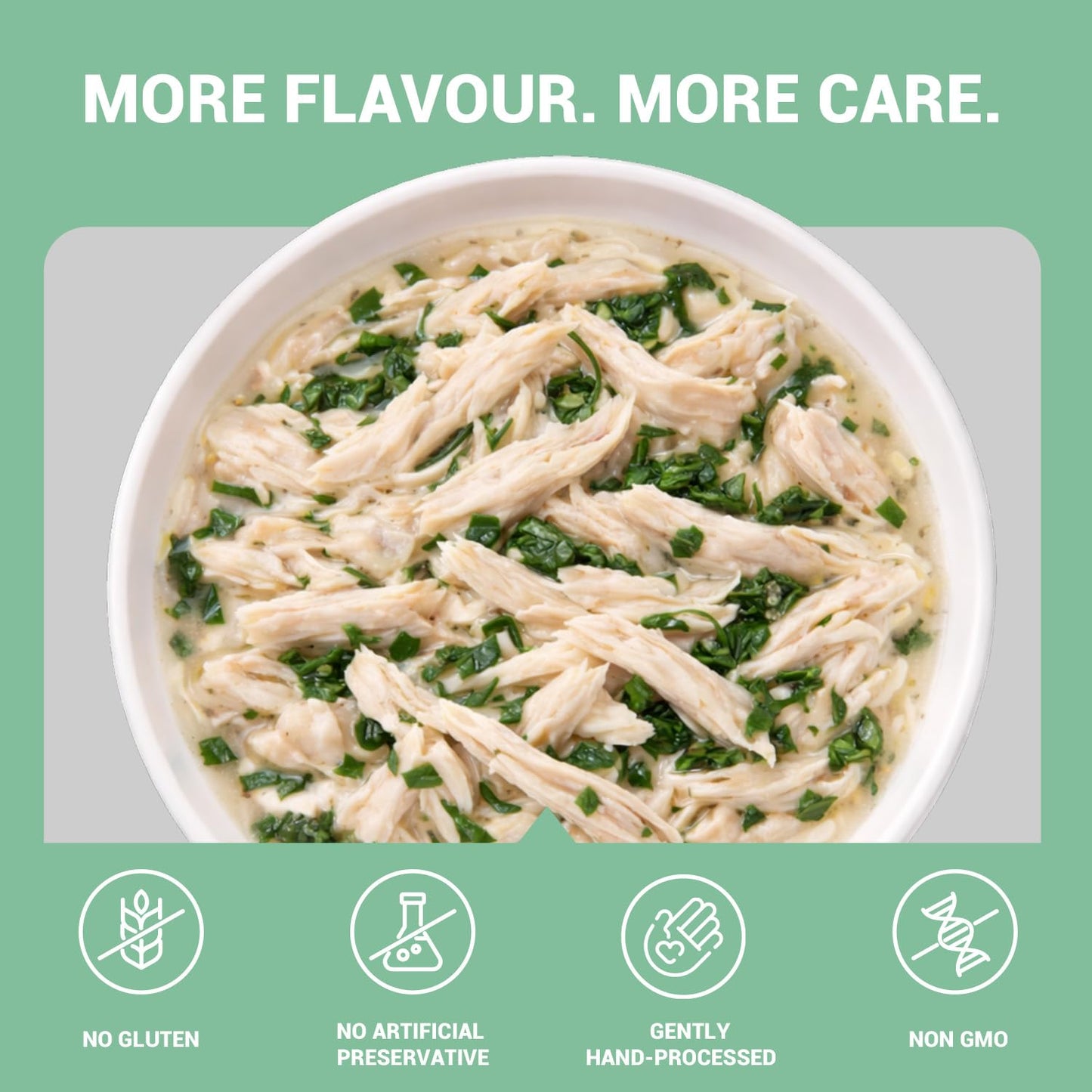 Schesir Nature For Dogs Chicken & Rice with Spinach in Jelly Wet Dog Food 285g