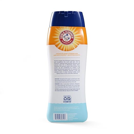 Arm & Hammer Tearless Puppy Coconut Water Shampoo For Dogs 591ml