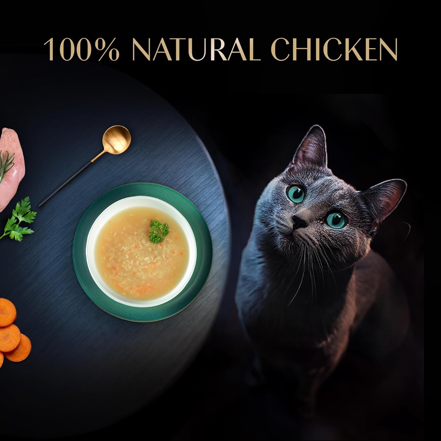 Sheba Soup With Chicken Wet Food For Cat 40gm x 4pcs