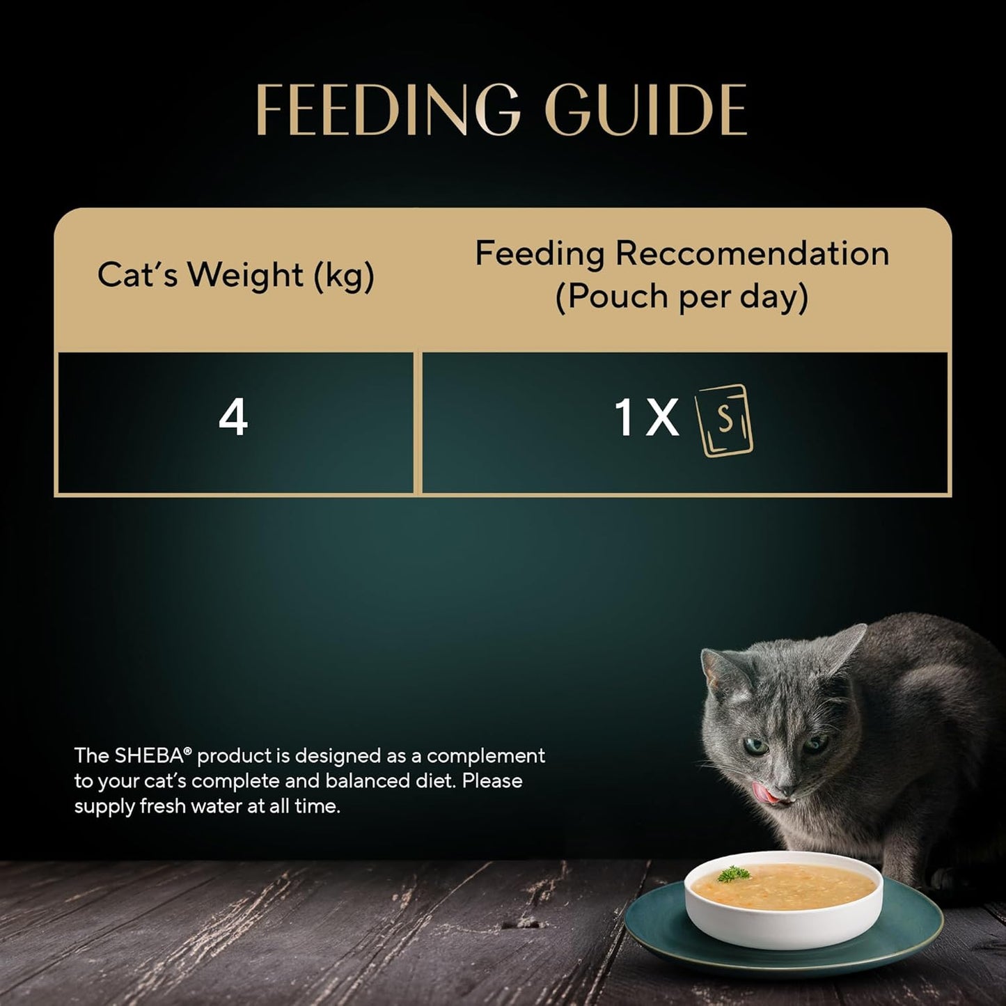 Sheba Soup With Chicken Wet Food For Cat 40gm x 4pcs