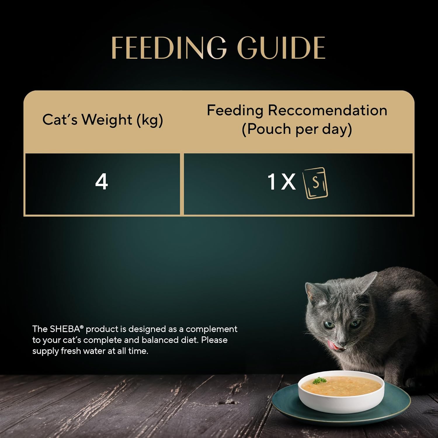 Sheba Soup With Chicken Wet Food For Cat 40gm x 4pcs