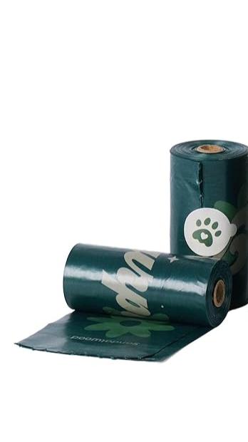 Purple Tails Dog Poop Bags Sandalwood 1 Roll 15 Bags Per Roll