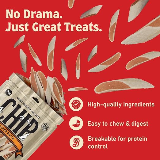 Chip Chops Chicken Pasta Dog Treat 70g