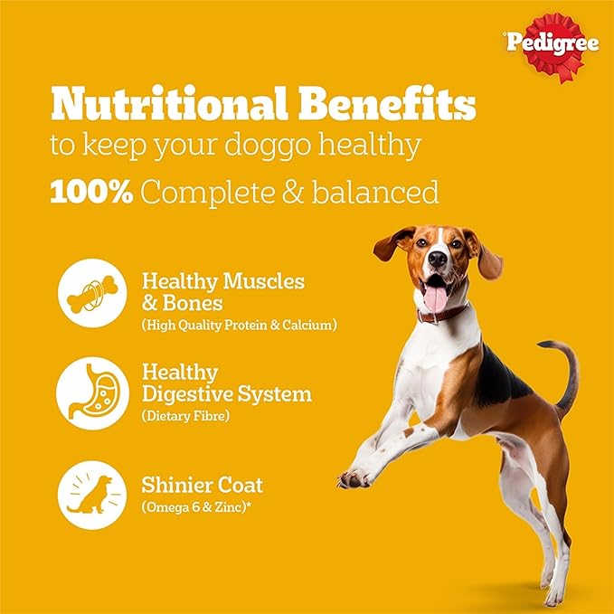 Pedigree Adult Chicken & Vegetables Dry Dog Food