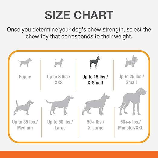 Nylabone Power Chew Flavor Frenzy Bone Triple Pack Chew Toy Up to 7kg Dogs 9.67cmx 2.69cm x 1.60cm