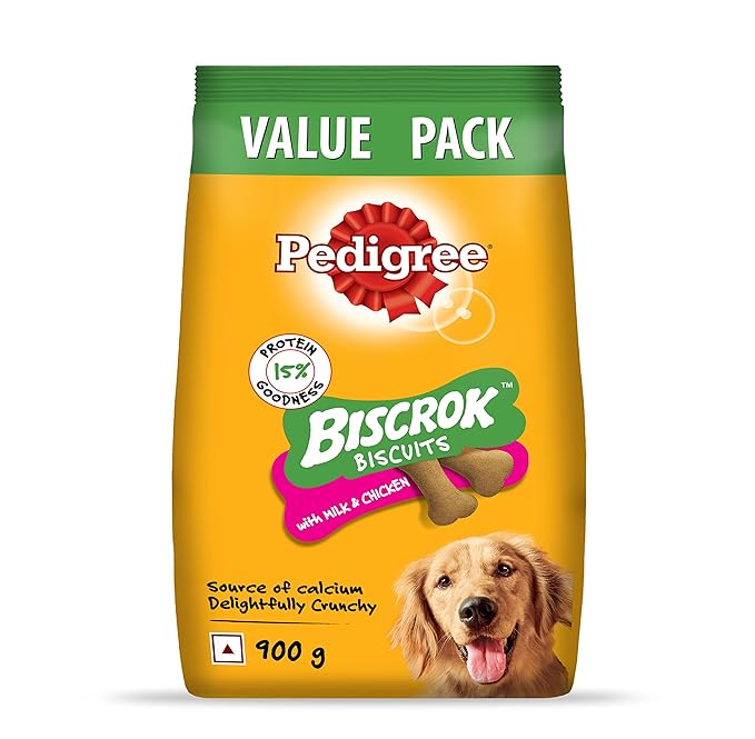 Pedigree Biscrok Biscuits with Milk & Chicken Dog Treats