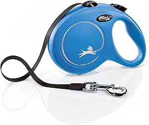 Flexi New Classic Retractable Dog Leash Blue 8m Large