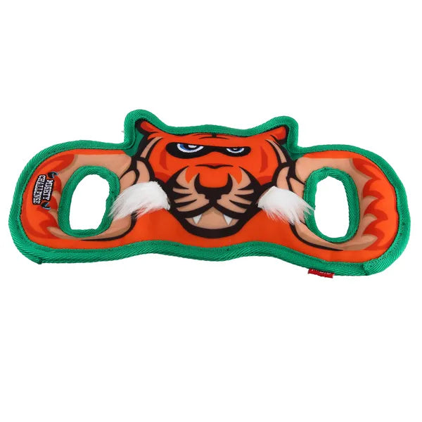 Gigwi Mighty Challenge Tiger Toy for Dogs M/L 34.20 x 6.35 x 7.80cm