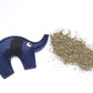 Hriku Catnip Toy Gajraj Elephant Blue Large