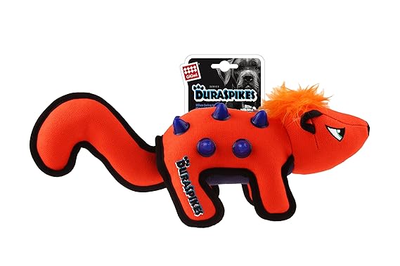 Gigwi Duraspikes Coon Dog Toy Orange 35x14x14cm