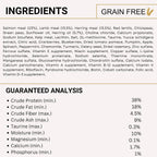 Charm Lamb and Salmon Recipe Grain Free Premium Cat Dry Food For All Breeds and All Life Stages 340g