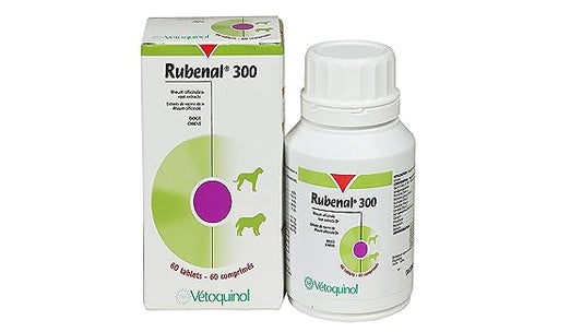 Vetoquinol Rubenal 300 60 Tablets For Pets