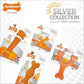 Nylabone Silver Collection Flexi Chew X-Bone Turkey & Sweet Potato Flavor Up to 11kg Dogs 9cm x 2cm x 3cm