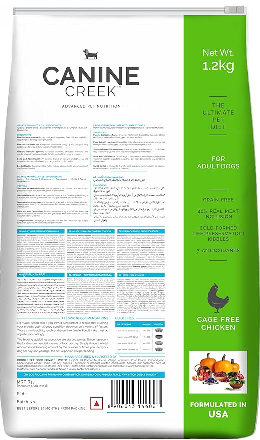 Canine Creek Grain Free Adult Dry Dog Food
