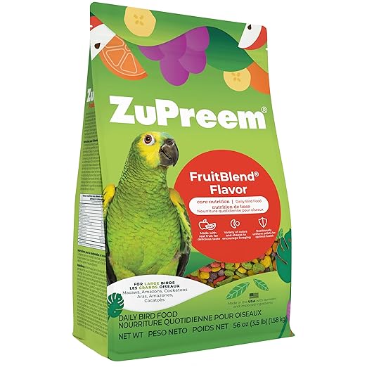 Zupreem Fruit Blend Natural Flavour for Large Birds