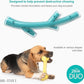 Zeus Duo Stick Chew & Fetch Toy Chicken Flavour - Turquoise