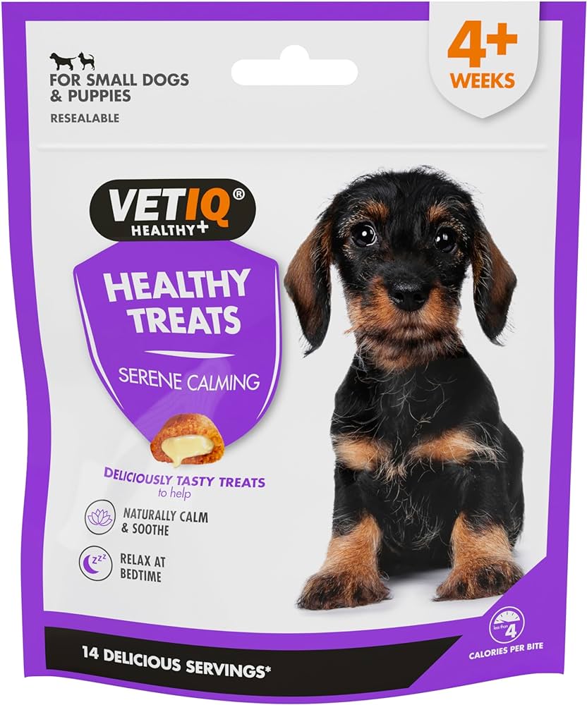 VETIQ Healthy Treats Calming Treats for Dogs & Puppies with Real Chicken 50gm