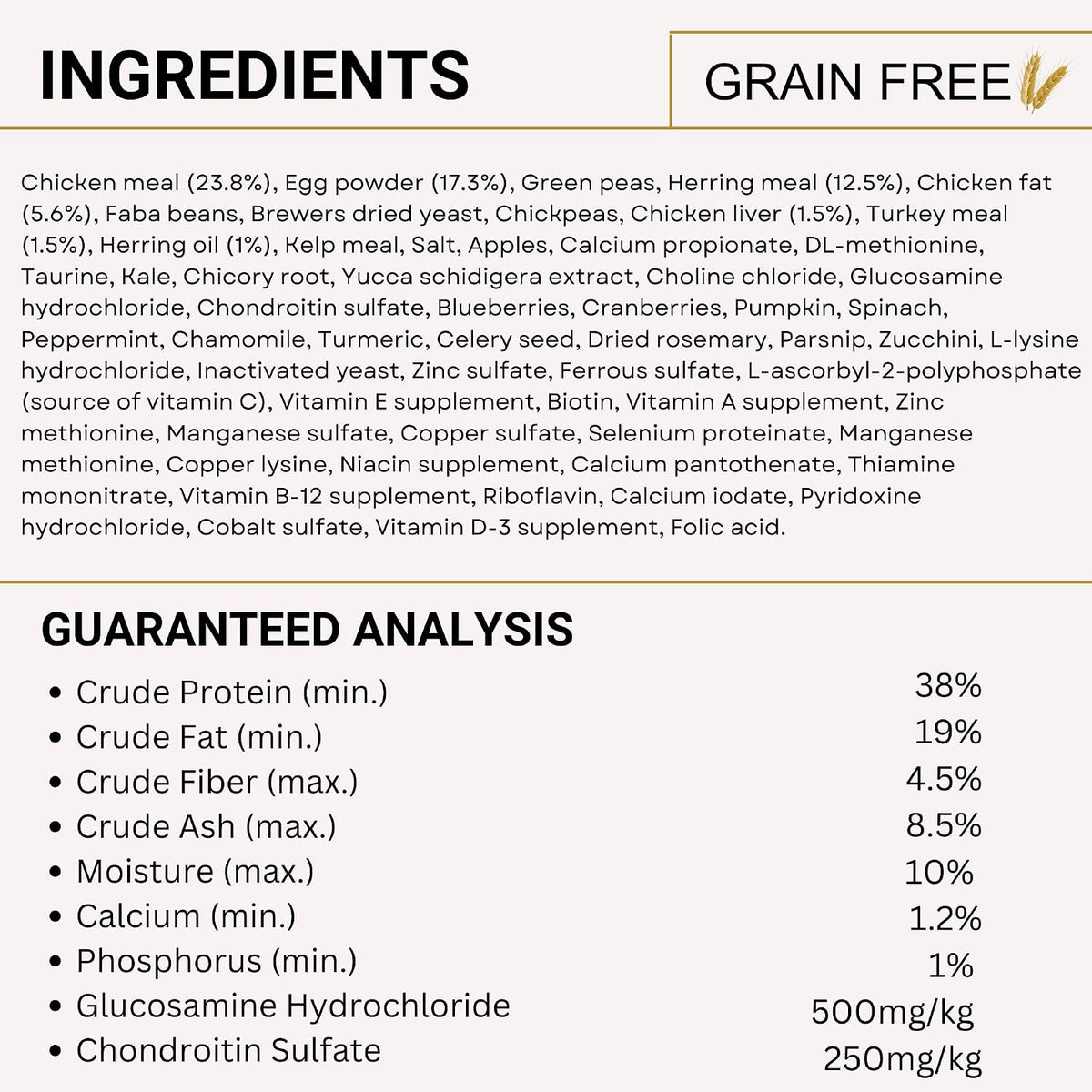 Charm Puppy Formula Grain Free Premium Dog Dry Food 340g