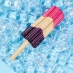 Pup Ice Ready to Freeze Rocket Lollies Adult Medium Dog Treat Strawberry & Blueberry Flavor