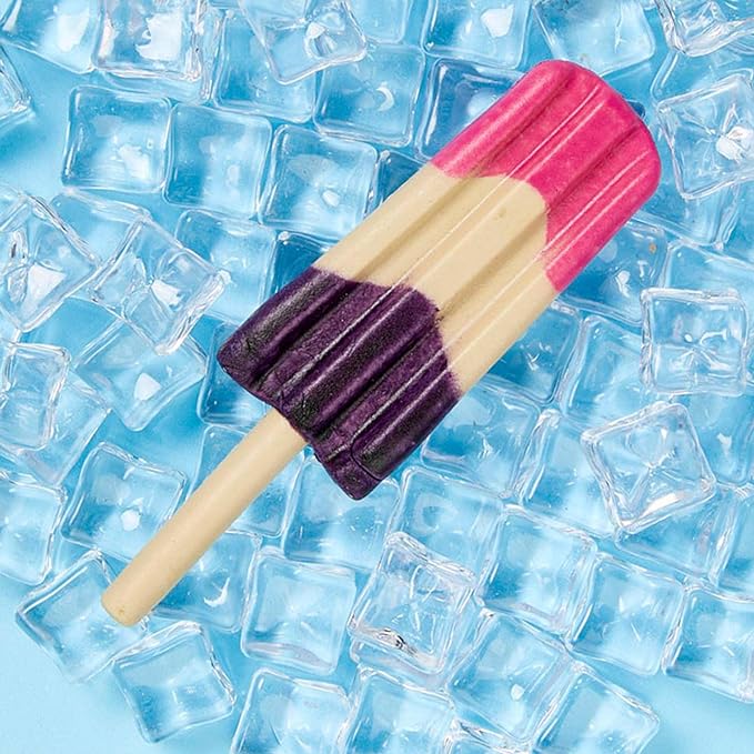 Pup Ice Ready to Freeze Rocket Lollies Adult Medium Dog Treat Strawberry & Blueberry Flavor