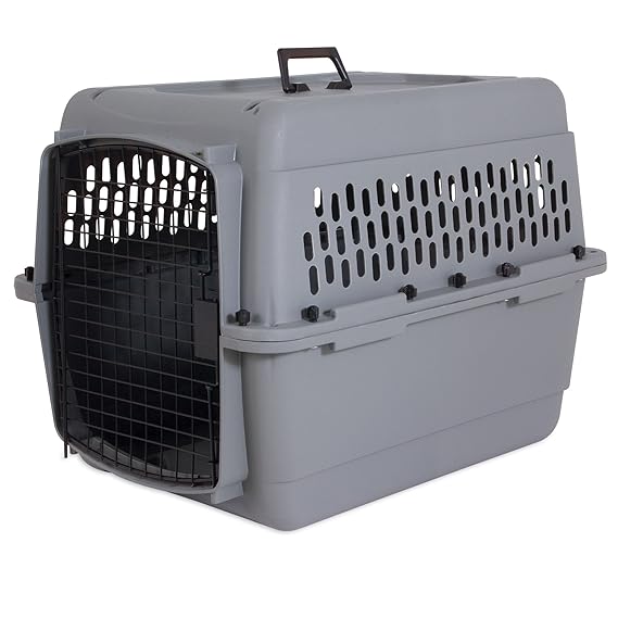 Petmate Ultra Vari Kennel Traditional 48" 90-125LBS Grey (IATA Approved)