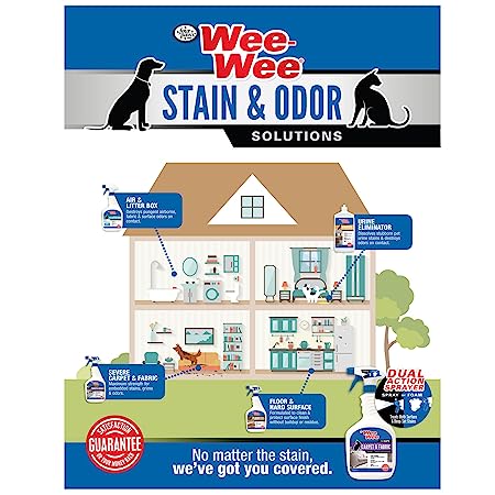 Four Paws Wee-Wee Carpet & Fabric SEVERE Stain & Odor Destroyer 946ml