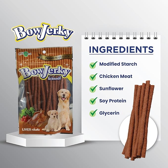 Rena Bow Jerky Liver Treats for Dogs 800g