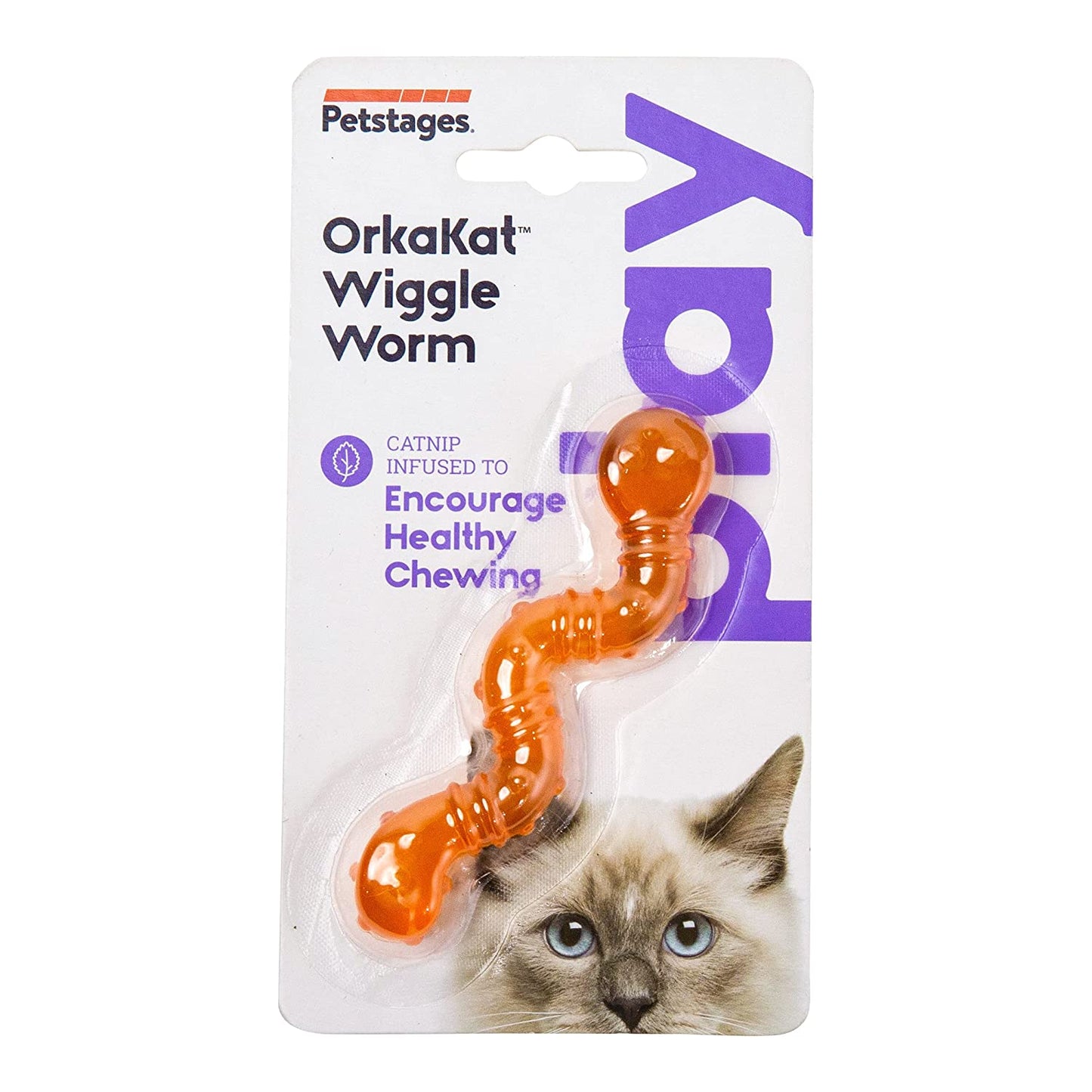 Petstages Orka Kat Wiggle Worm Cat Toy