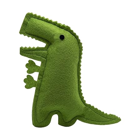 Hriku Catnip Toy Bheemsarat Dinosaur Green M