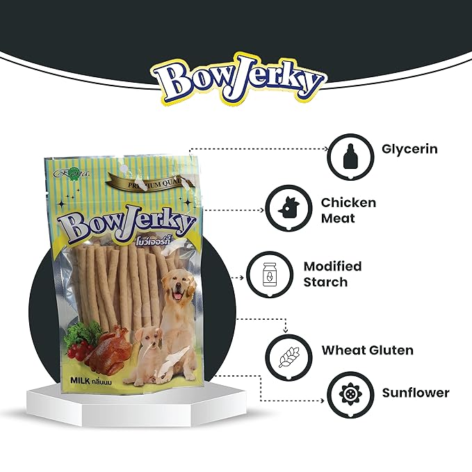 Rena Bow Jerky Milky Treats for Dogs 800g