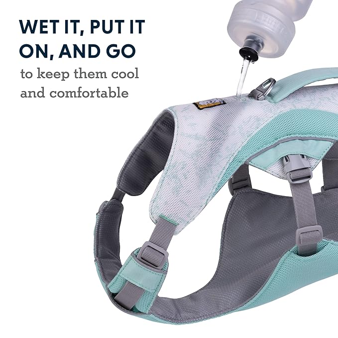 Ruffwear Swamp Cooler Dog Cooling Harness - Sage Green