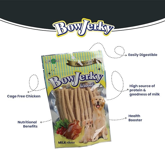 Rena Bow Jerky Milky Treats for Dogs 800g