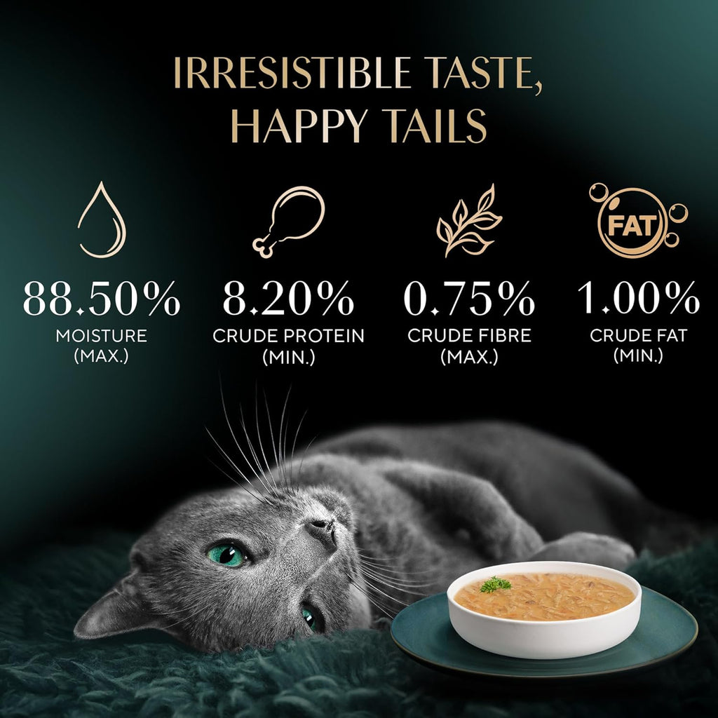 Sheba Soup With Tuna Wet Food For Cat 40gm x 4pcs