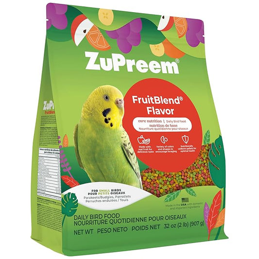 Zupreem Fruit Blend Flavor Food For Small Birds 397g