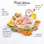 Fidele Fresh Mini Breed Chicken with Vegetables in Broth 70gm