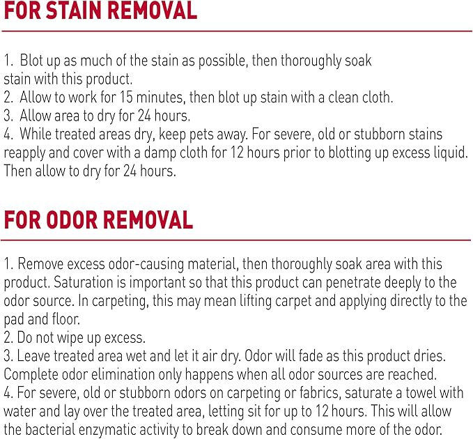 Nature's Miracle Dog Stain & Odor Remover 3.8L