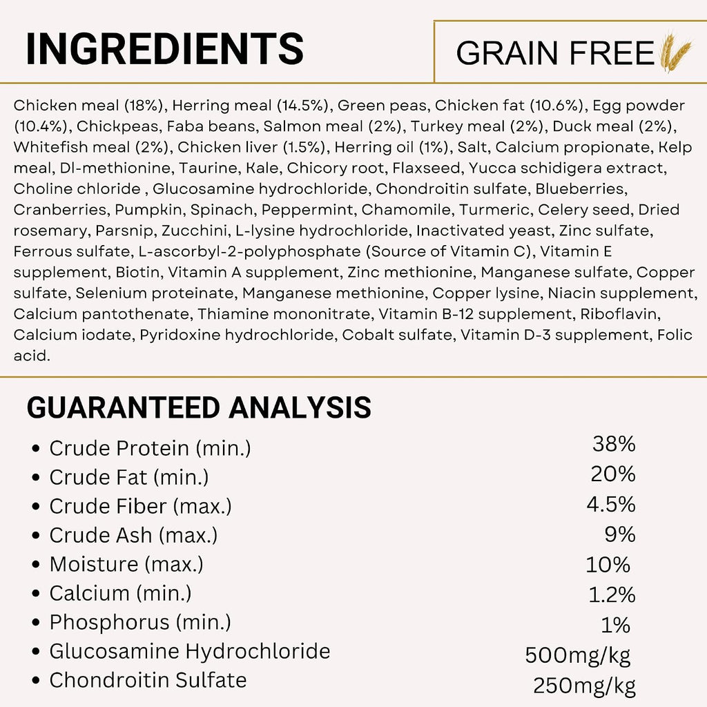 Charm Adult Dog Grain Free Premium Dry Dog Food 340g