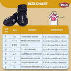Trixie Walker Active Protective Boots For Dogs 2pcs Black