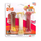 Nylabone Power Chew Flavor Frenzy Bone Triple Pack Chew Toy Up to 11kg Dogs 11.43cm x 2.54cm x 4.44cm