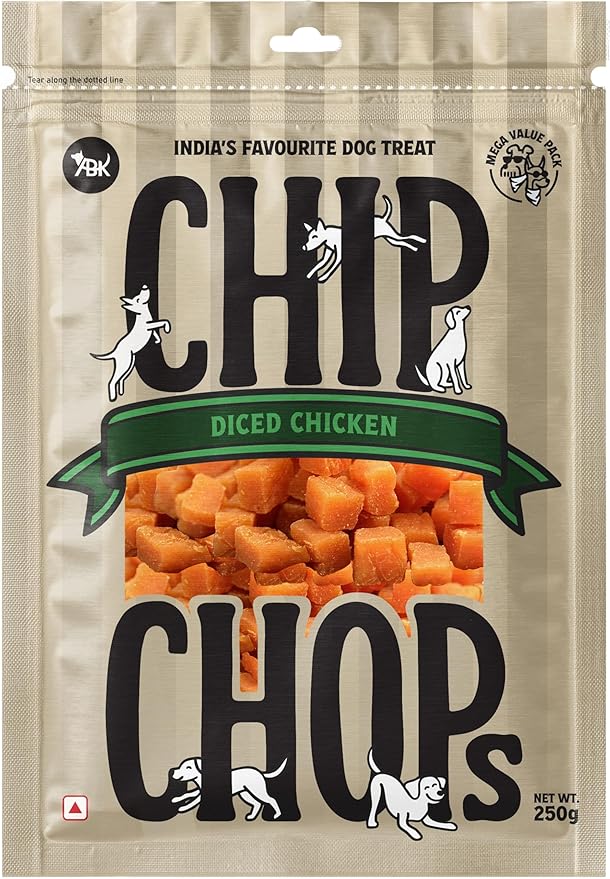 Chip Chops Diced Chicken Treats 250g